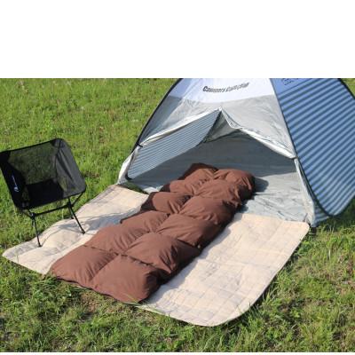 ふるさと納税 広川町 シュラフ(寝袋)×ダウンケット×ボルスタークッション】3WAY寝袋 ダウン85% 0.5kg使用