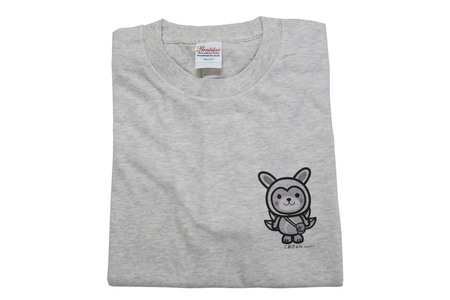 上小阿仁村PRキャラ こあぴょんTシャツ2枚（白・グレー）Mサイズ ゆるキャラ