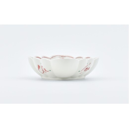 有田焼 菱形菊割向付 (錦万暦・錦地紋万暦) 2個セット【まるぶん】食器 器 うつわ 皿 向付 鉢 刺身皿 煮物皿 2枚 セット ペア 手描き 45000円 A45-390_イメージ5