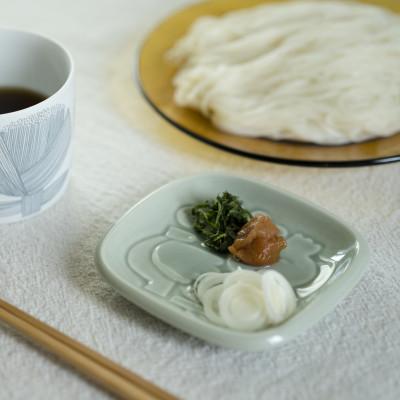 ふるさと納税 瑞浪市 【BIRDS' WORDS】SQUARE PLATE 105 [4カラーセット] |  | 03