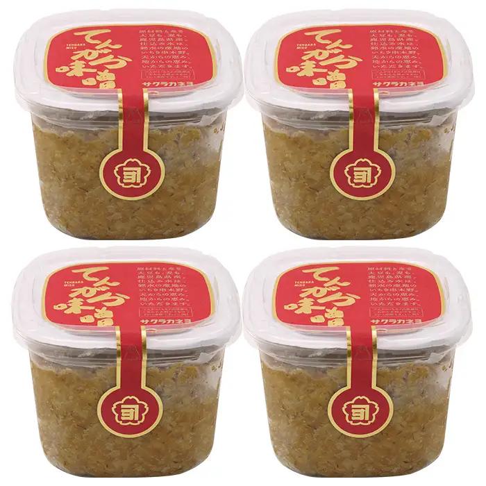 てんがら味噌セット（850g×4個）麦味噌　鹿児島県産【00-002-20】