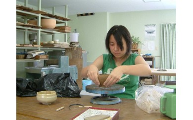 赤膚焼陶芸体験・陶芸教室手造りペアーチケット 体験チケット 伝統工芸体験 陶芸 陶器 奈良県 奈良市 奈良 なら F-20