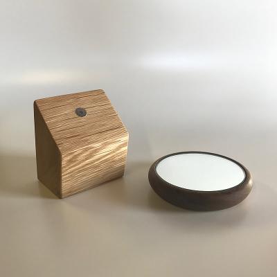 ふるさと納税 大川市 【Face Mirrorウォールナット材+オーク材】様々な用途で使用できるフェイスミラー |  | 02