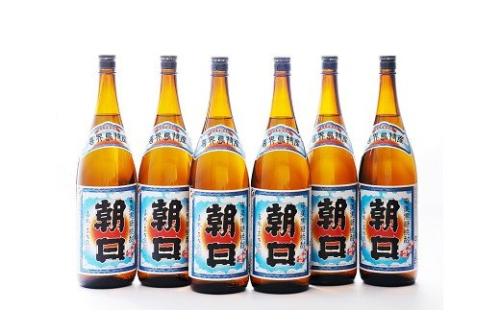 【黒糖焼酎】朝日(30度)一升瓶6本セット【朝日酒造】