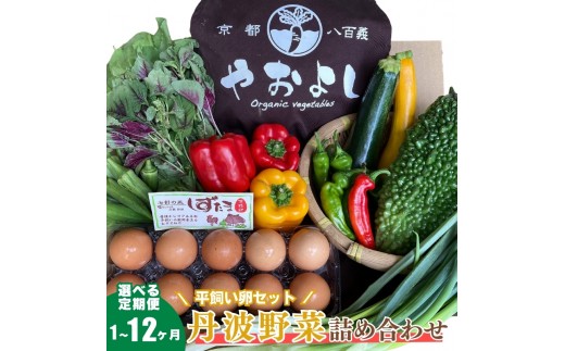 
                  [№5334-0272]＜京野菜の京都やおよし＞丹波野菜詰め合わせ 平飼い卵のセット《栽培期間中農薬不使用 野菜》※北海道・沖縄・離島への発送不可
                