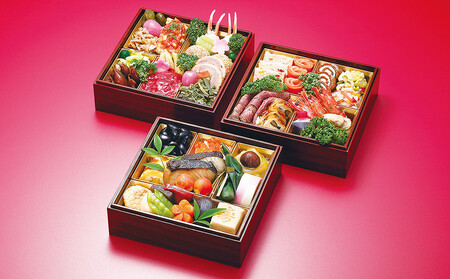 「玉手箱」和洋中ミニグルメ3段重〈金沢ニューグランドホテル〉 金沢 大和百貨店 選定  おせち 2026年度 ＜12月31日お届け＞