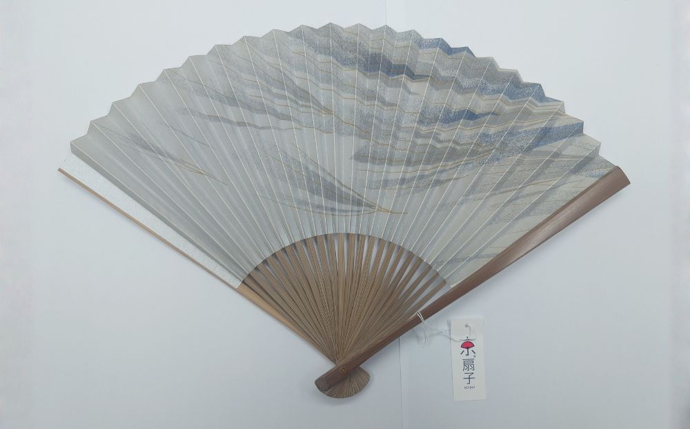 【伏見上野旭昇堂】漆喰京扇子(飛翔)｜京都 扇子 京扇子 人気［ 京都 扇子 和装 和風 工芸 人気 おすすめ ギフト プレゼント 贈答 お取り寄せ 通販 送料無料 ふるさと納税 ］