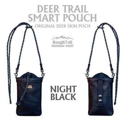 ふるさと納税 ひたちなか市 ラフテール【DEER TRAIL SMART POUCH】ナイトブラック　AC-DTSP-NBK