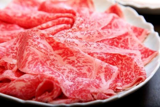 
                  JAフーズさが　佐賀牛肩ロース　すき焼用スライス　1kg（500g×2パック）
                