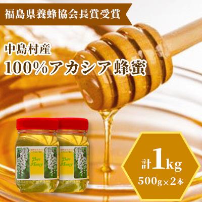 ふるさと納税 中島村 中島村産100%アカシア蜂蜜1kg