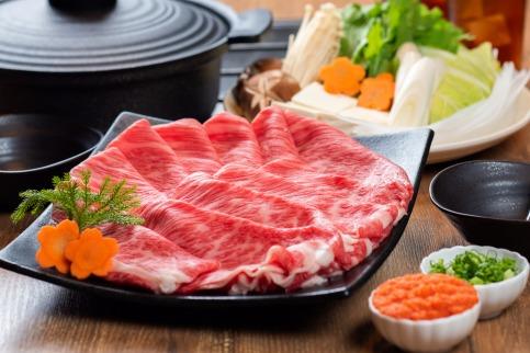 熊野牛 すき焼き・しゃぶしゃぶ リブローススライス 500g【MT20】