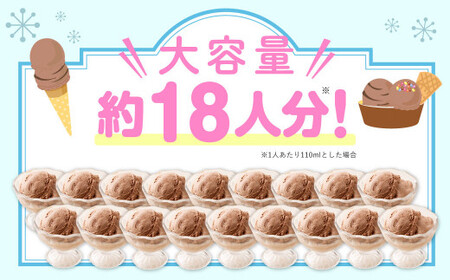 【ケロロ軍曹オリジナル化粧箱付き】 2Lチョコアイスミルク コラボ アイス チョコレート