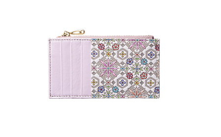 【浅草文庫】フラグメントケース〈花菱柄〉(カラー：ピンク)