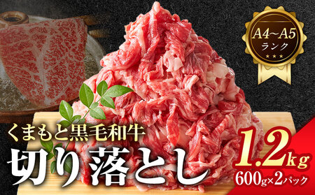 くまもと黒毛和牛 切り落とし 1.2kg 黒毛和牛 MEAT PLUS
