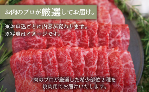 【牧場直送】佐賀県産和牛  焼肉用 食べ比べセット（希少部位2種） 600g（150g×4パック）【有限会社セントラル牧場】 [IAH065]