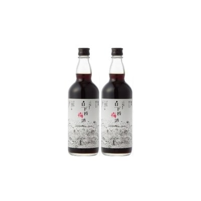 白下糖梅酒 720ml 2本セット【A-39】