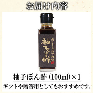 ポン酢 柚子 お試し 100ml ポン酢