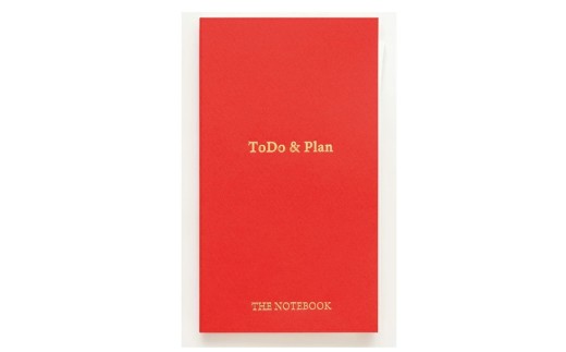 ToDo＆Plan　タスク管理ノート A5 スリム【レッド】 SZ0277