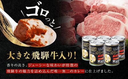 キッチン飛騨監修 飛騨牛カレー缶×5缶 | 飛騨牛 レトルトカレー 缶詰 おいしい レトルト 簡単 ギフト 人気  飛騨高山 (株)ファミリーストアさとう CY013