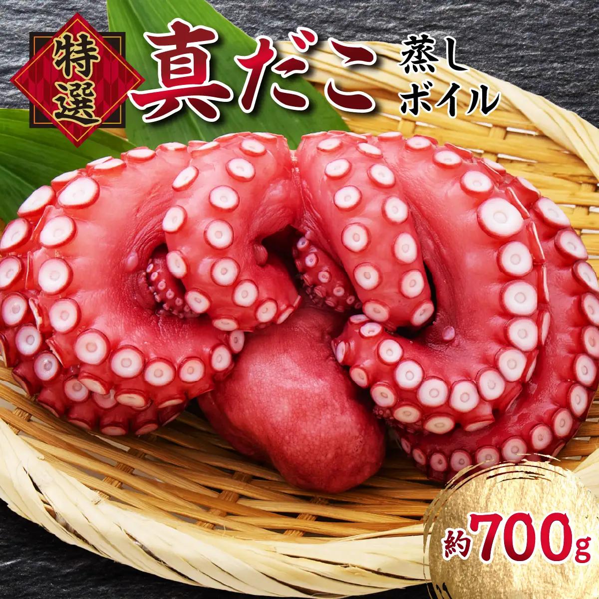 たこ 蒸しボイルたこ 約700g 1尾 【hane0009】