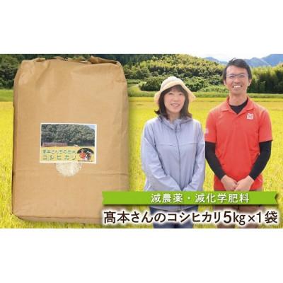 ふるさと納税 朝来市 【毎月定期便】高本さんちのコシヒカリ【白米】5kg・全12回