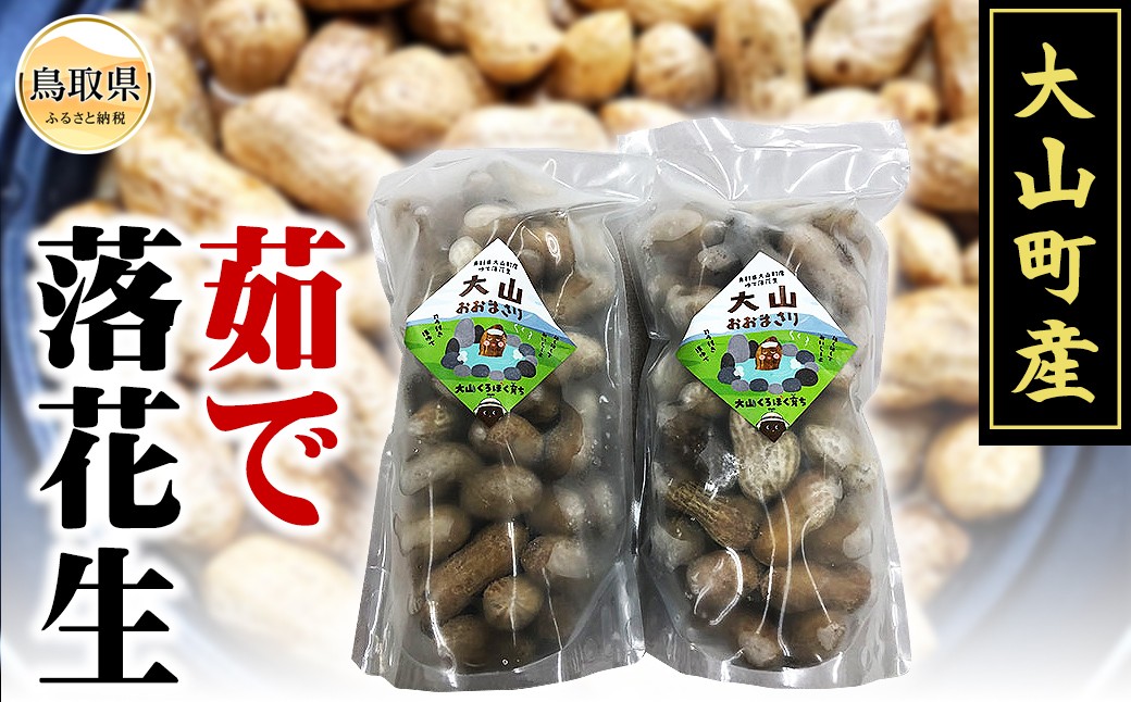 
                  大山町産 茹で落花生（オオマサリ　1kg）_T2600123
                