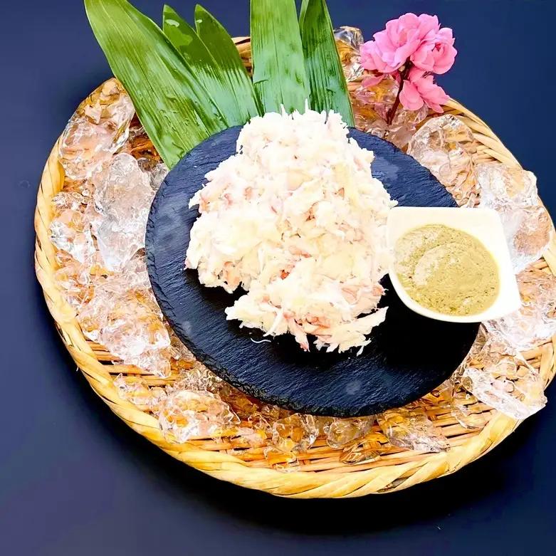 紅ズワイガニ 蟹胸肉剥き身 カニミソ 恵比須丸 紅ズワイガニ【剥き身300g ミソ50g】
