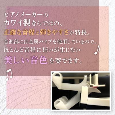 ふるさと納税 磐田市 【ピアノ】カワイのミニグランドピアノ(黒)1191 |  | 02