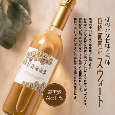 ふるさと納税 久留米市 久留米市田主丸町で育った葡萄100% 巨峰ワイン2種セット(720ml×2本) |  | 03