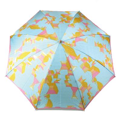ふるさと納税 富士吉田市 晴雨兼用折りたたみ傘 ハレフネマイカ/スカイブルー レディース 軽量 日本製 |  | 01