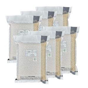 S-10 【有機JAS認証】農薬不使用ミルキークイーン 玄米　真空パック　2.5㎏×6袋（計15㎏）