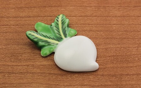 源右衛門窯 蕪絵 箸置 器 食器 はしおき 野菜 有田焼 35000円 3.5万円 ad073