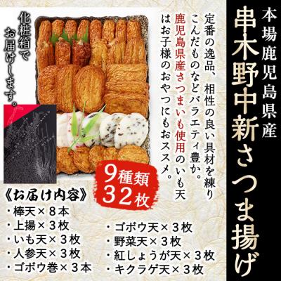 ふるさと納税 いちき串木野市 串木野中新さつまあげ9種詰合せ(N-9) |  | 02