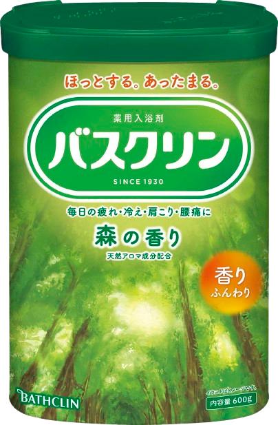 《バスクリン》ゆずの香り＆森の香り 4個セット 入浴剤 ゆずの香り 森の香り