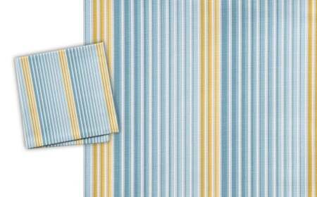 「小倉 縞縞」中風呂敷 #153 コバルトの調べ