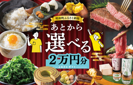 あとからセレクト　2万円　M1877