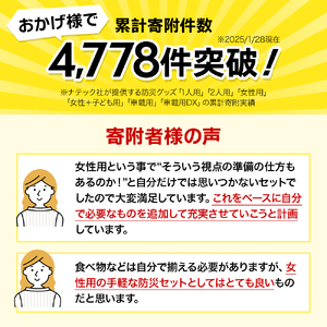 防災士監修 防災グッズ 女性用 セット 18点 防水 多機能リュック 20L 携帯トイレ 清潔用品 ランタン 生理用品 メイク落とし ヘアブラシ 非常用持ち出し袋 防災 防災用品 災害 非常用 避難 
