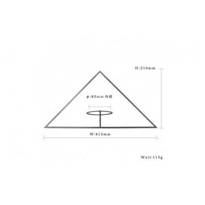 ふるさと納税 幸田町 GRAVIRoN Hang Plants シリーズ Triangle　 酸洗鉄(プランツハンガー) |  | 02