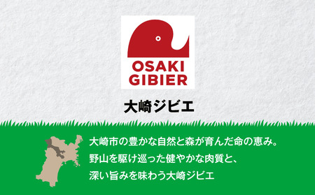 【大崎ジビエ】国産ジビエ認証取得｜猪肉入りウィンナー セレクション（プレーン・ハーブ・チョリソー 4袋入り）