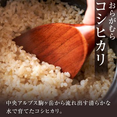 ふるさと納税 宮田村 【先行受付】【令和7年米】長野県宮田村産コシヒカリ/玄米/30kg/令和8年3月配送 |  | 01