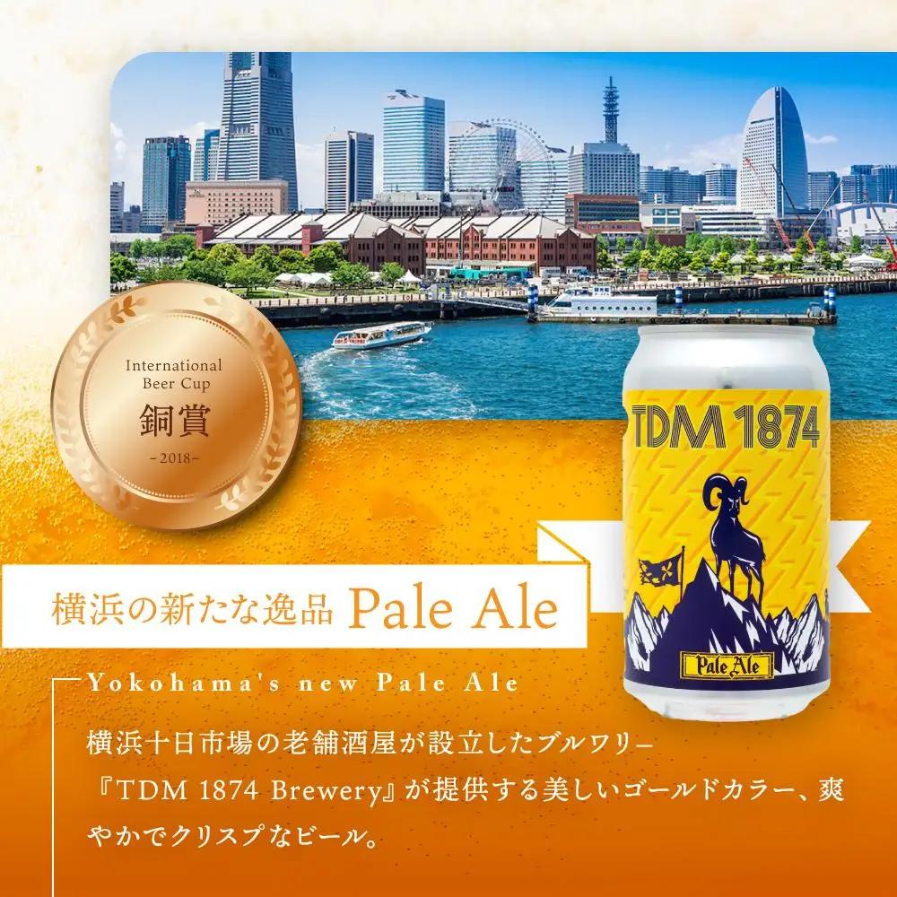 TDM 1874 Brewery クラフトビール　ペールエール（350ml×24本）【お酒・地ビール・酒】 ABG0012-02