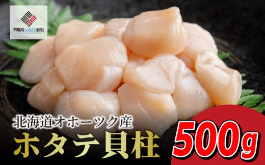 北海道オホーツク産 ホタテ貝柱 500g×1パック 冷凍 真空 ふるさと納税 海鮮 魚介 人気 おすすめ ランキング 帆立 ほたて ホタテ 帆立貝柱 ほたて貝柱 ホタテ貝柱 貝柱 貝ばしら お刺身 バター焼き フライ パスタ 北海道 美幌町 【配送不可地域：離島】
