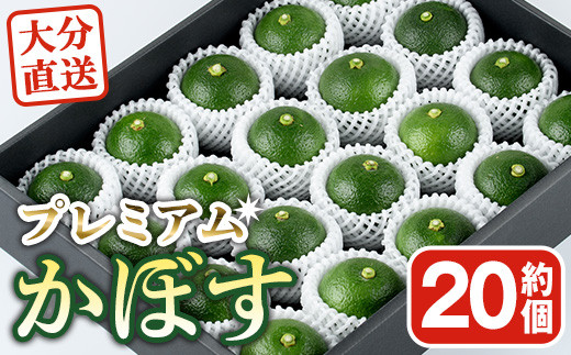＜先行予約受付中！2025年8月下旬から順次発送予定＞おもとの丘のプレミアムかぼす(20～24個)かんきつ 柑橘 期間限定 【111300500】【未来農林】