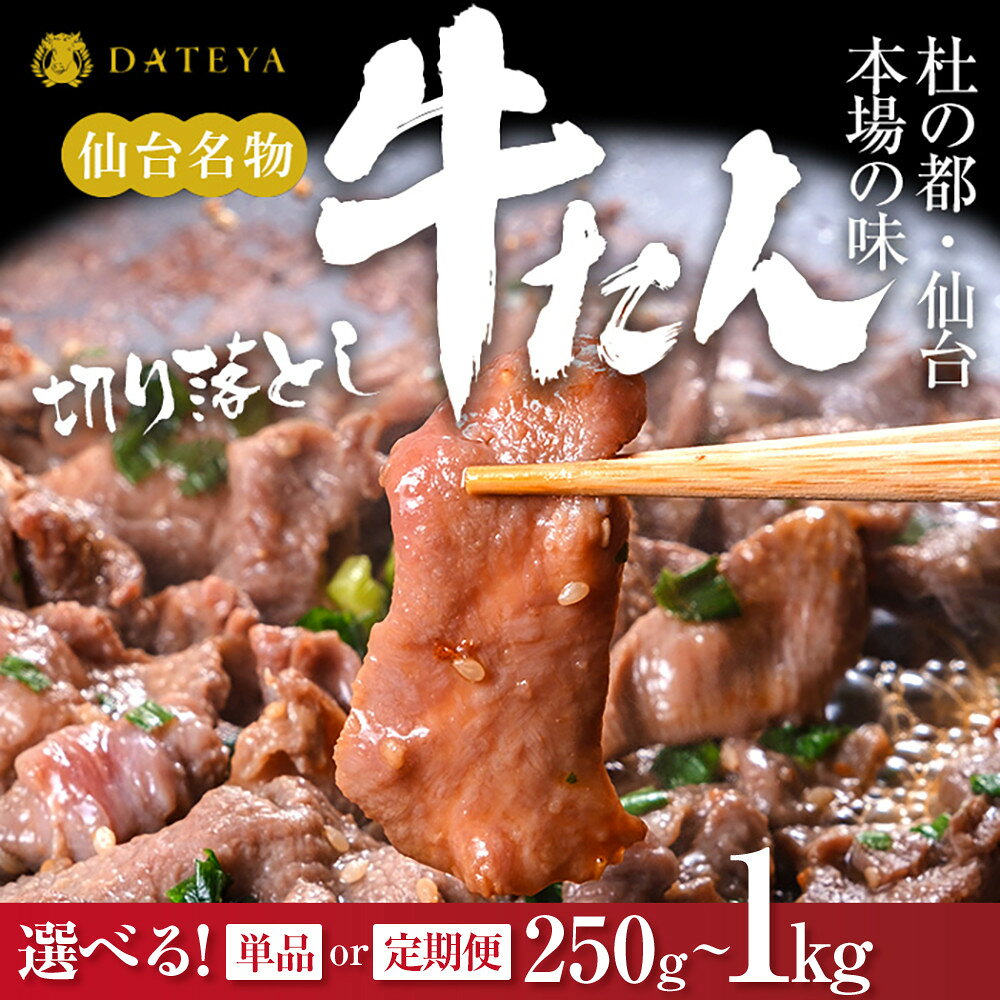 【ふるさと納税】【内容量・出荷時期選択可能】＼楽天限定寄附額／【本場仙台専門店の味】牛タン 切り落とし【仙台名物 牛たん 塩味 薄切り 牛肉 牛たん 熟成 牛タン 焼肉 バーベキュー BBQ 小分け お取り寄せ 冷凍 宮城】