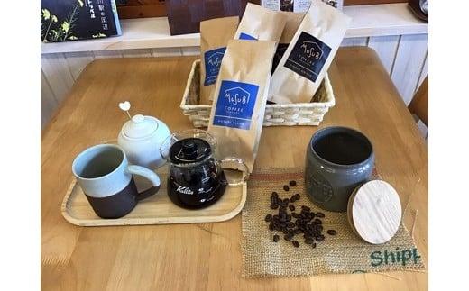 013-4　MUSUBI COFFEE　お試しセット ＜粉＞ 厳選豆 直火焙煎 中煎り 香り高い 新鮮