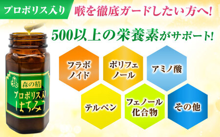 ローヤルゼリー入りはちみつ プロポリス入りはちみつ セット 計480g（240g×２） 蜂蜜 はにー ハニー 濃厚 健康 女王蜂 のど 広川町 / 株式会社九州蜂の子本舗 [AFAI023]