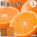 【ふるさと納税】＜紅まどんな L～2Lサイズ 約3kg＞※2024年11月下旬から12月下旬迄に順次出荷します。 柑橘 みかん ミカン 蜜柑 果物 フルーツ くだもの 愛媛果試第28号 紅マドンナ 甘い ジューシー 旬 産地直送 JA東予園芸 フジ・アグリフーズ 愛媛県 西条市 【常温】