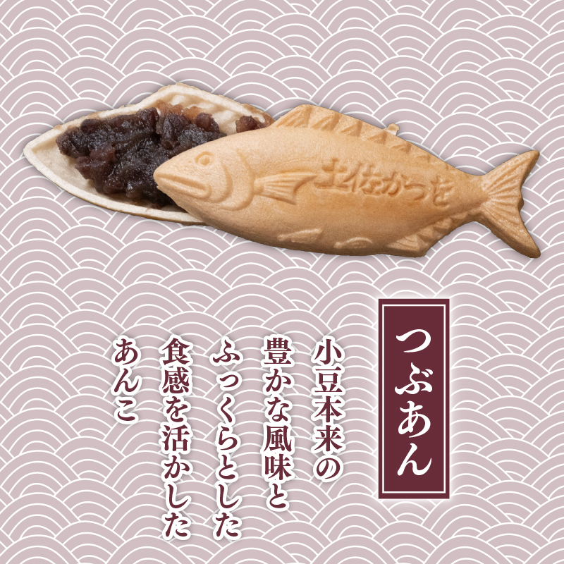 かつおモナカ 6個入り 3種 つぶあん こしあん 柚子あん 和菓子 最中 モナカ