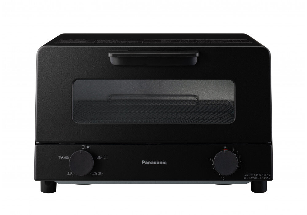 パナソニック オーブントースター NT-D500-K ブラック | Panasonic トースト4枚焼き 火力5段切換 トースター シンプル 黒