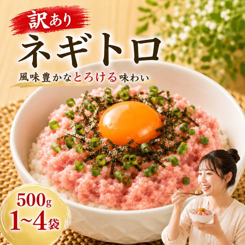 【ふるさと納税】 【内容量選べる】 ネギトロ 500g×1～4袋 ｜まぐろ 鮪 ネギトロ ねぎとろ 訳あり まぐろたたき まぐろのたたき マグロたたき ネギとろ ねぎトロ maguro 父の日 小分け 家庭用 食べきりサイズ 人気ネギトロ ふるさと納税ネギトロ ネギトロ 安芸市 高知県